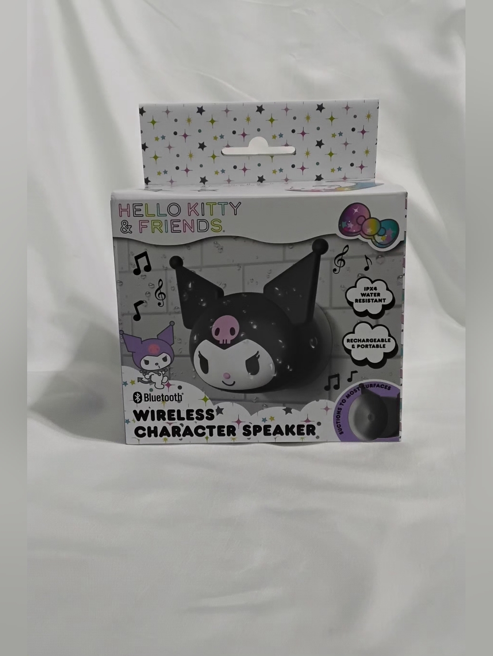 Sanrio Hello Kitty & Friends Bluetooth Wireless Kuromi Shower Speaker